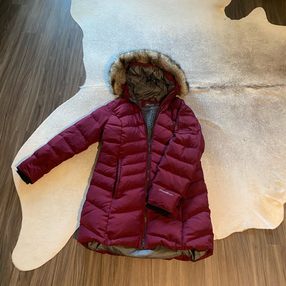 Eddie Bauer Sherpa Lined Parka
